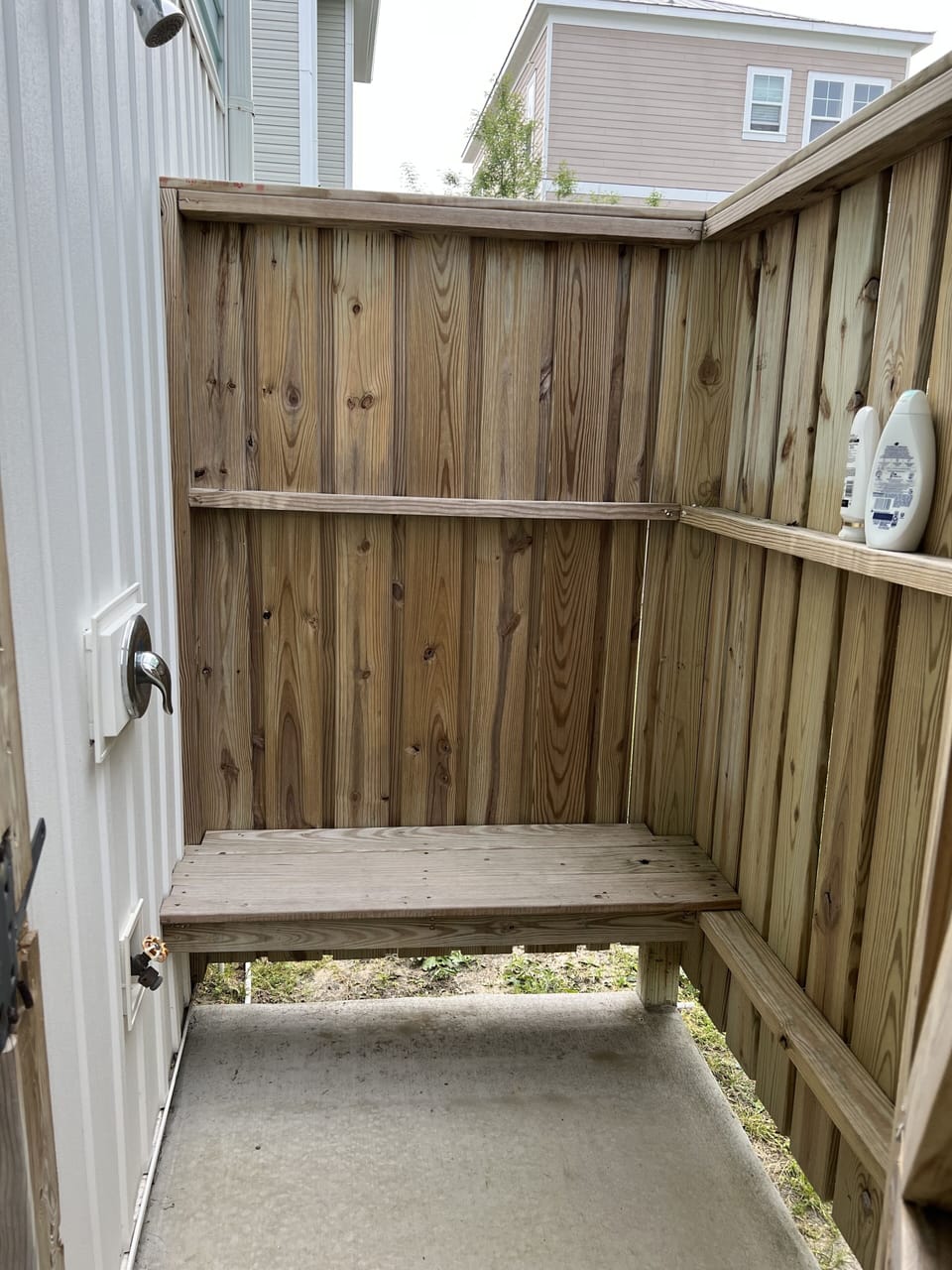 Outdoor shower