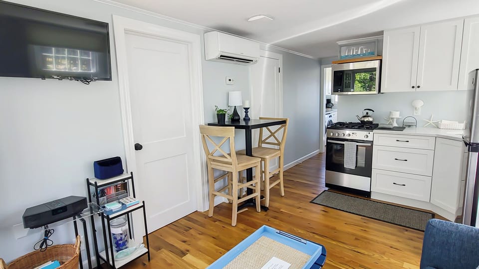 Main living area is open and bright