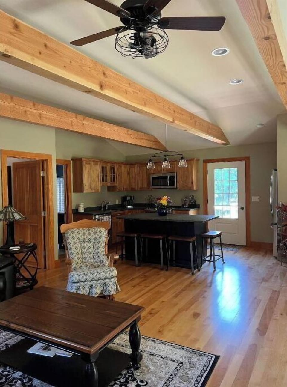 Whip up a great meal in the fully equipped kitchen. 