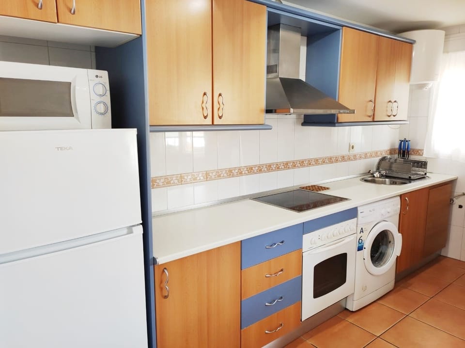Open plan kitchen
