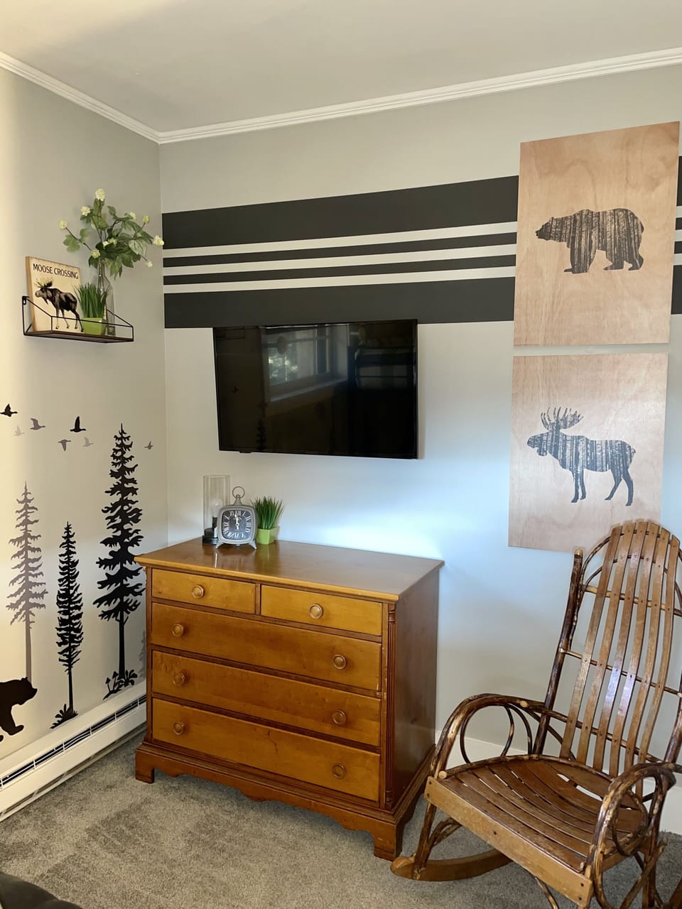 bedroom 4 / green room - lower level