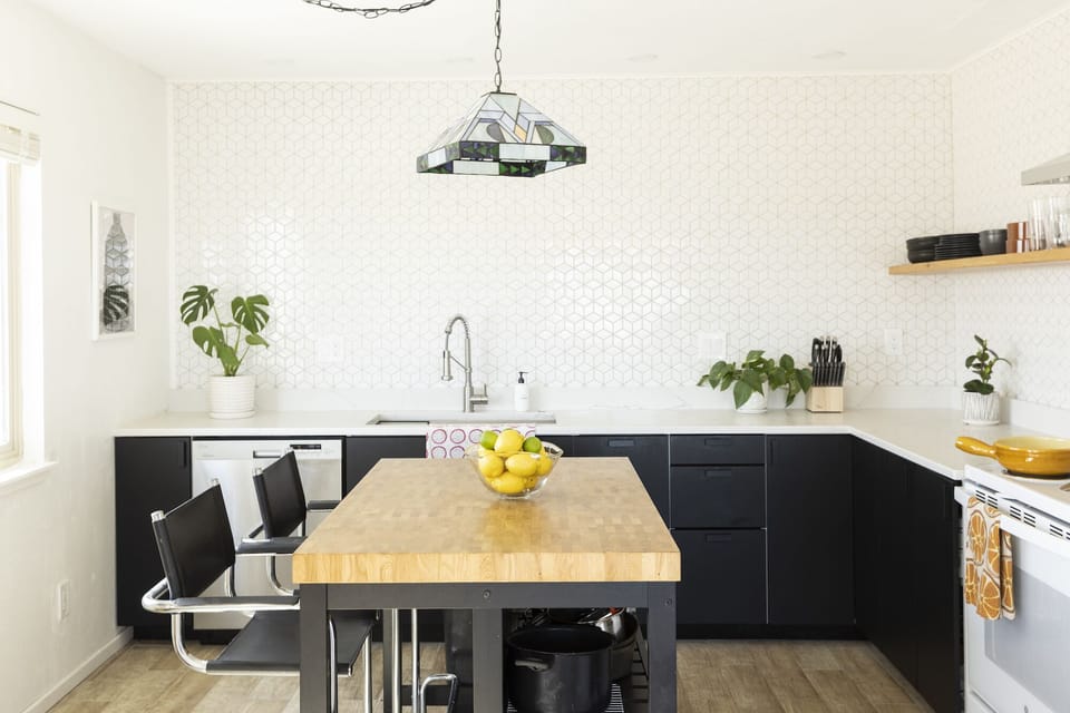 Plenty of space for cooking and hanging out