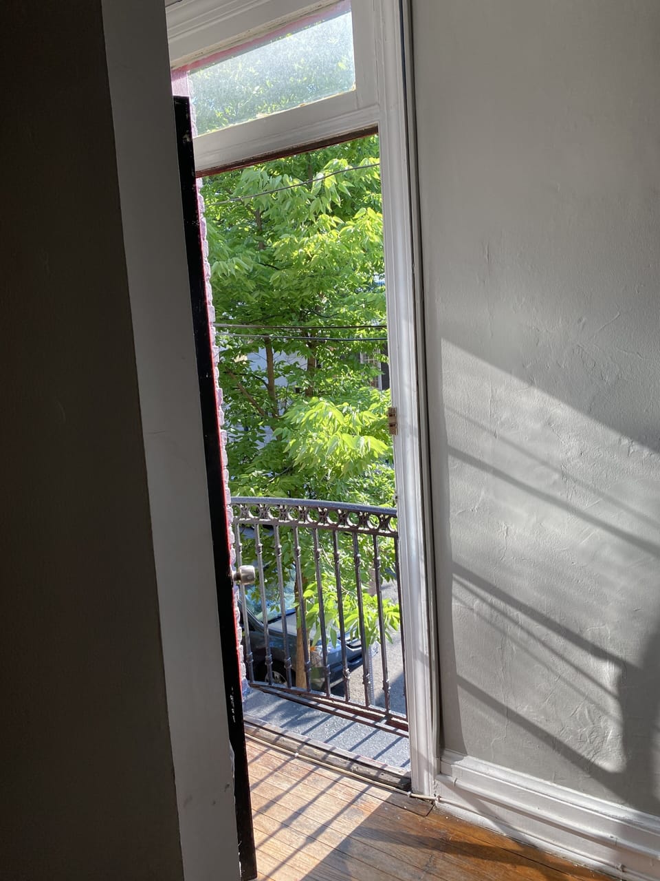 Balcony on the second floor from bedroom 2