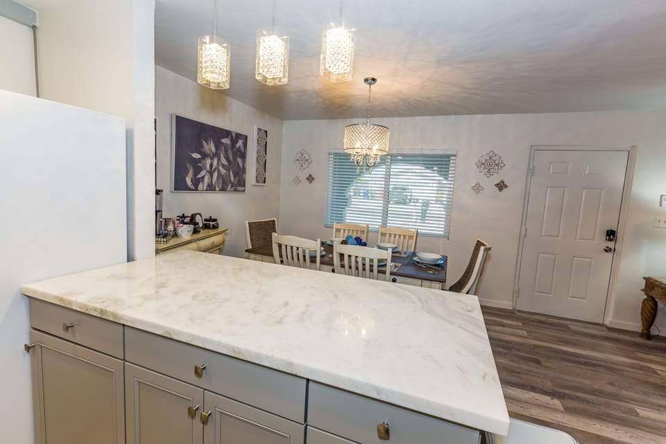 Breakfast Bar for Casual dining. 