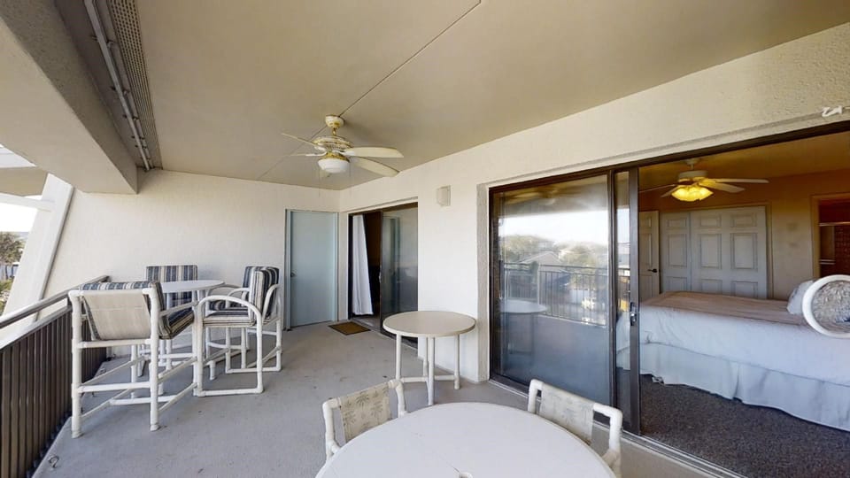 Large covered patio