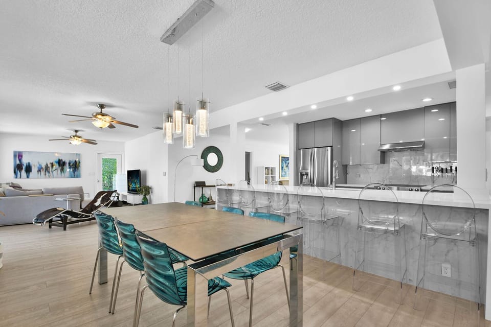 Modern kitchen is equipped with everything you may require during your stay