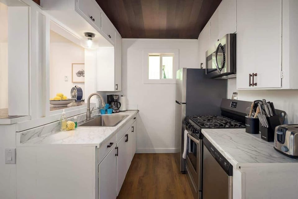 Kitchen with Stainless Steel Appliances