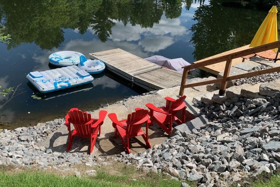 Great Waterfront with Dock