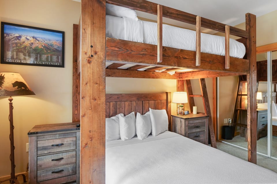 Indoors, Furniture, Lamp, Bed, Bedroom