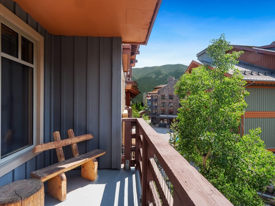 Architecture, Balcony, Building, Bench, Furniture