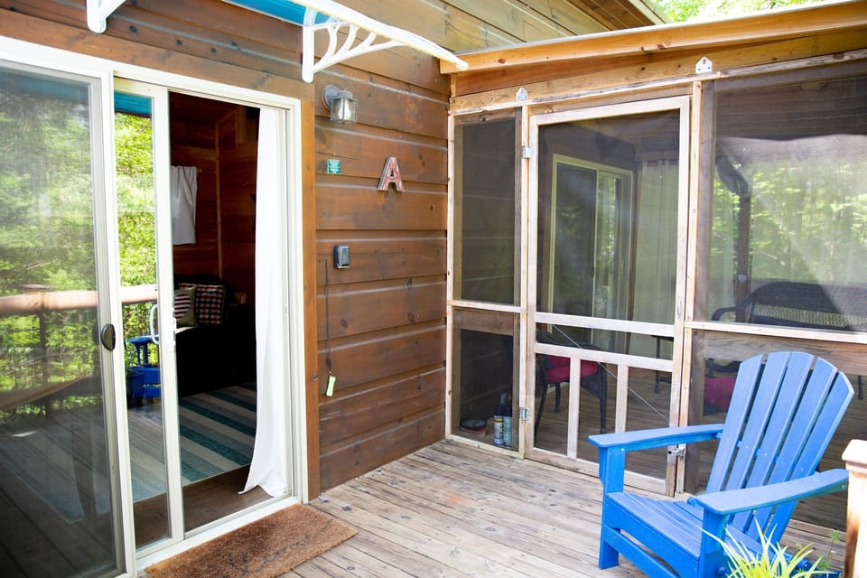 Front Patio + Screened-In Porch