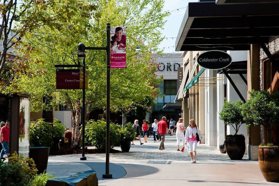 Alderwood Regional Mall.  1 mile from home.