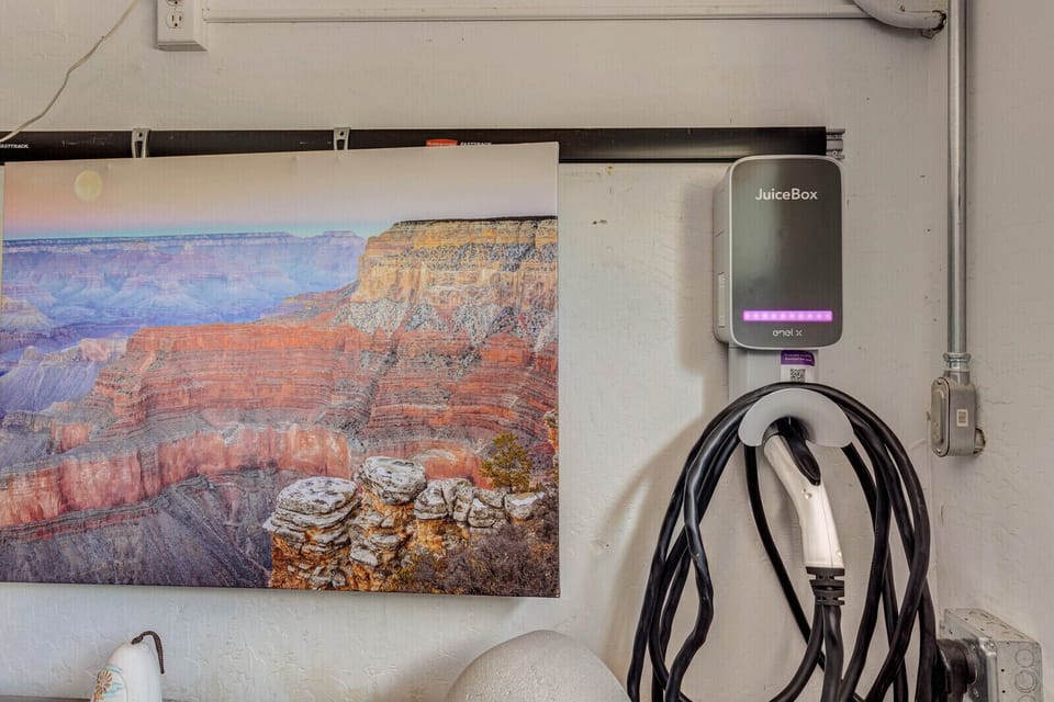 EV charger free of charge during your stay.