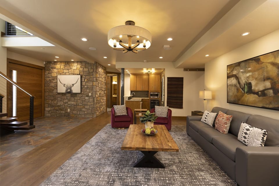2nd Living Space and Bar (Downstairs adjacent to the 3rd and 4th bedrooms and the Theatre and Game Room