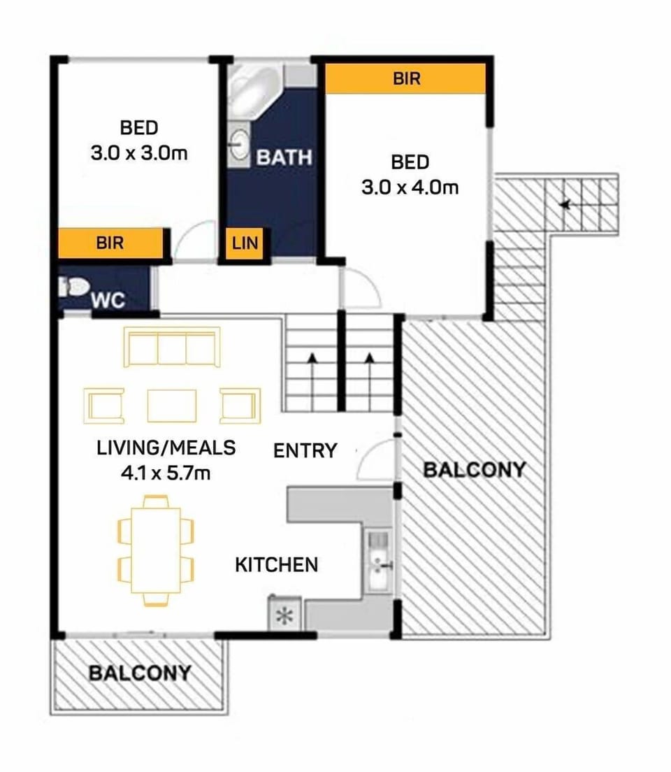 Floorplan for Dune Top Views