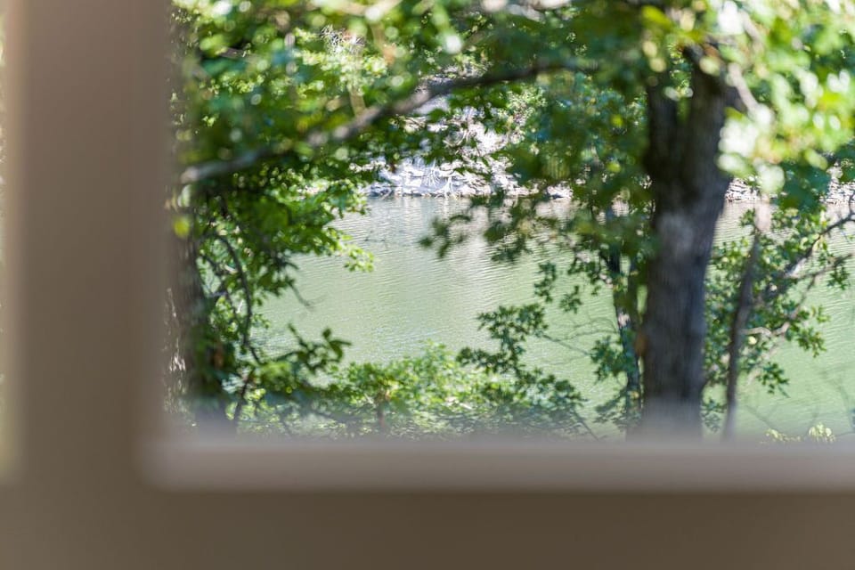 Wonderful views from the kitchen and dining area.