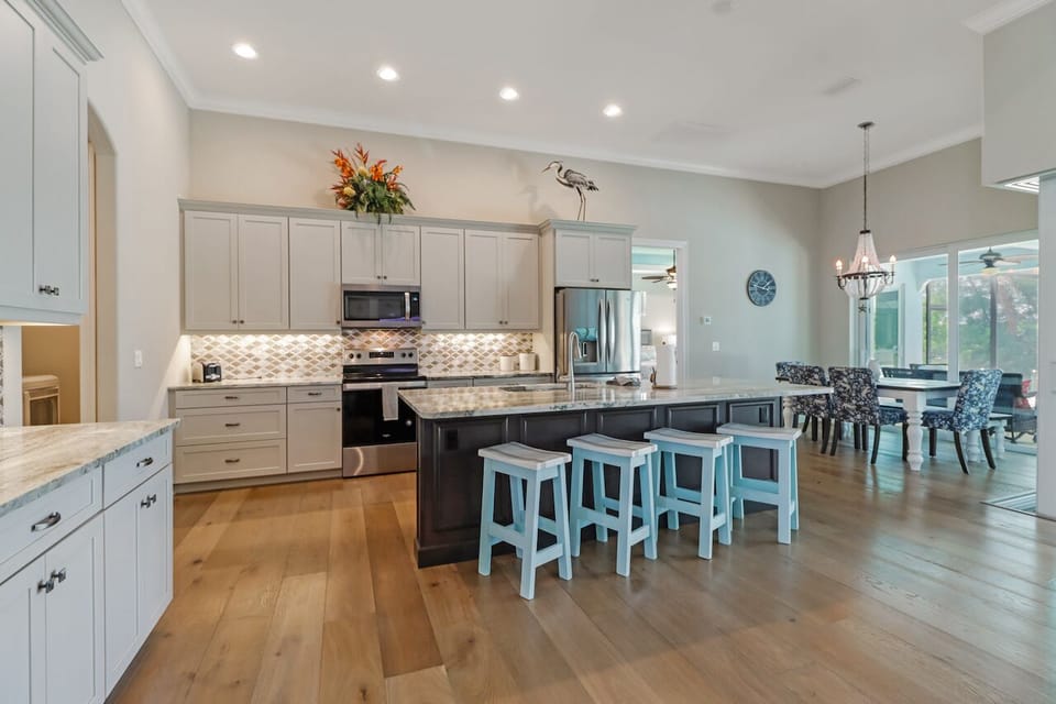 Kitchen with Stainless Steel Appliances