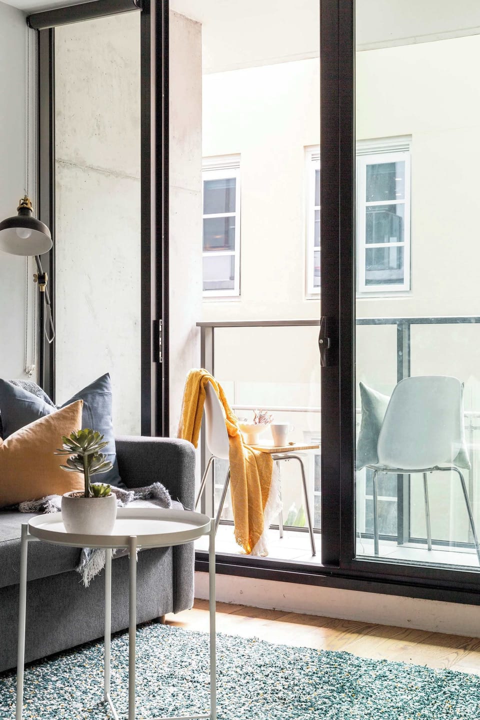Your private balcony.