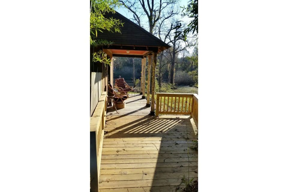 Entrance to cottage
