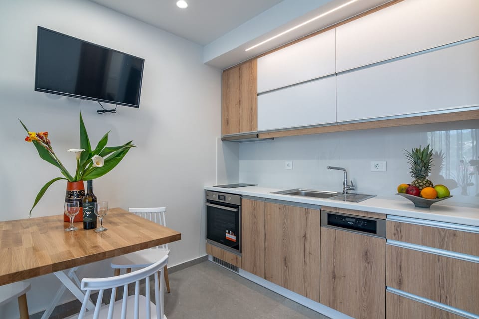 Kitchen of Cozy apartment near the beach & amenities, Plakias,Crete