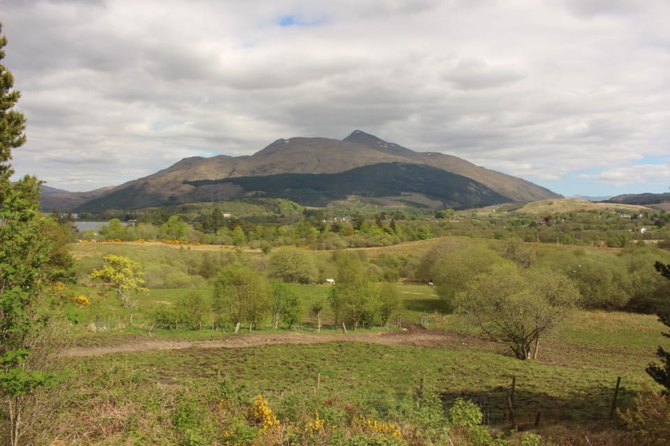 View from patio of Ben Cruachan