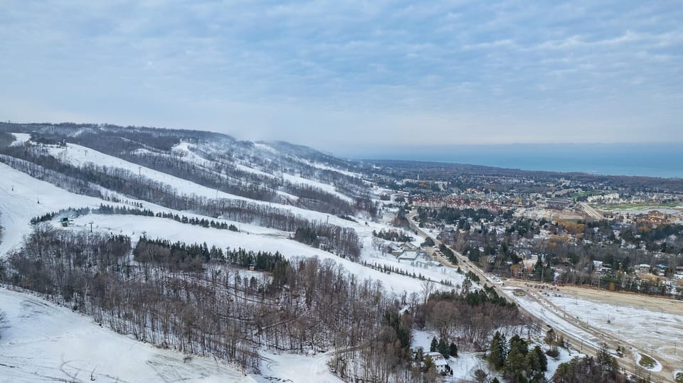 Located at base of Blue Mountains Village Resort South base hills