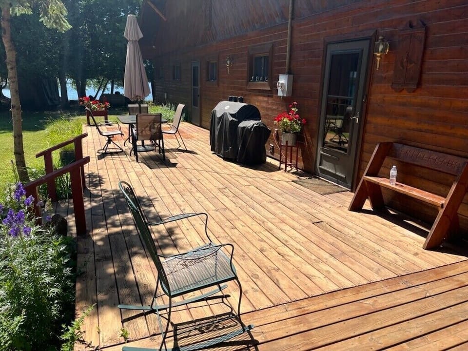 Back side of house