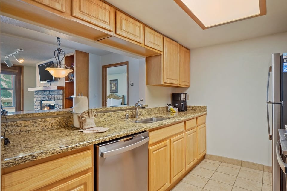 Indoors, Floor, Flooring, Kitchen, Lamp