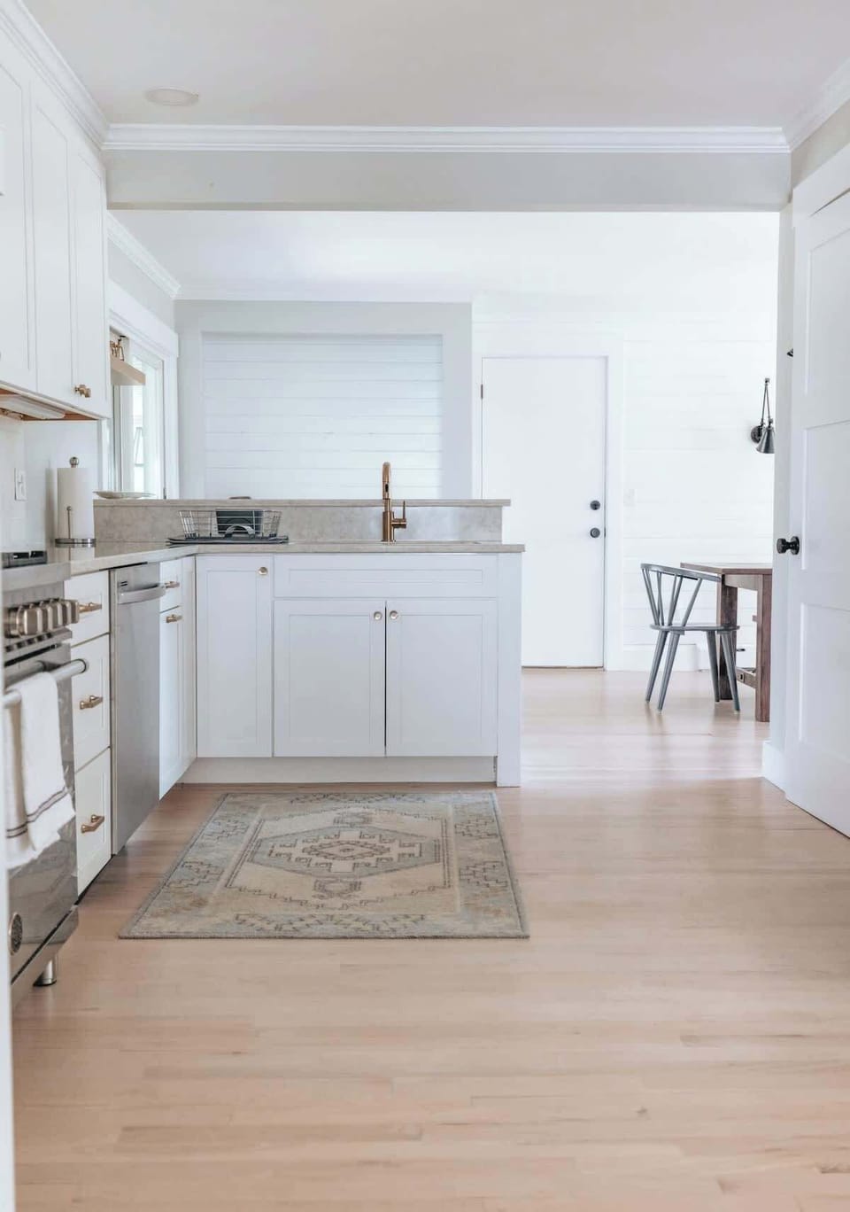 recently renovated, coastal, whites, lights, open concept with large yard!