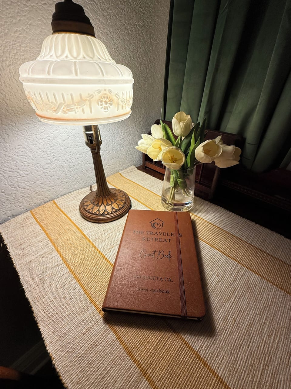 Desk in bedroom