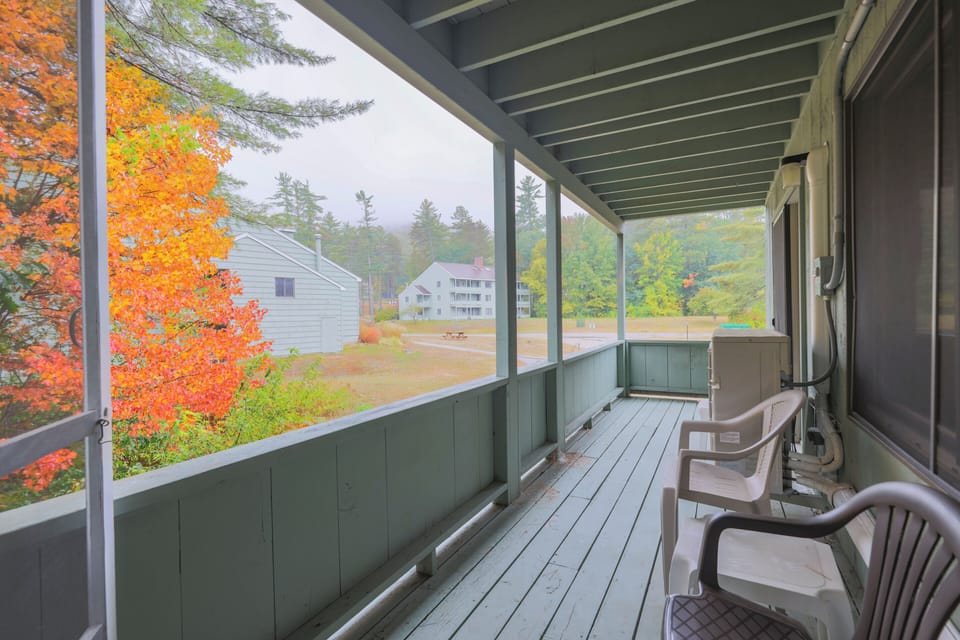 Deck from living area to master