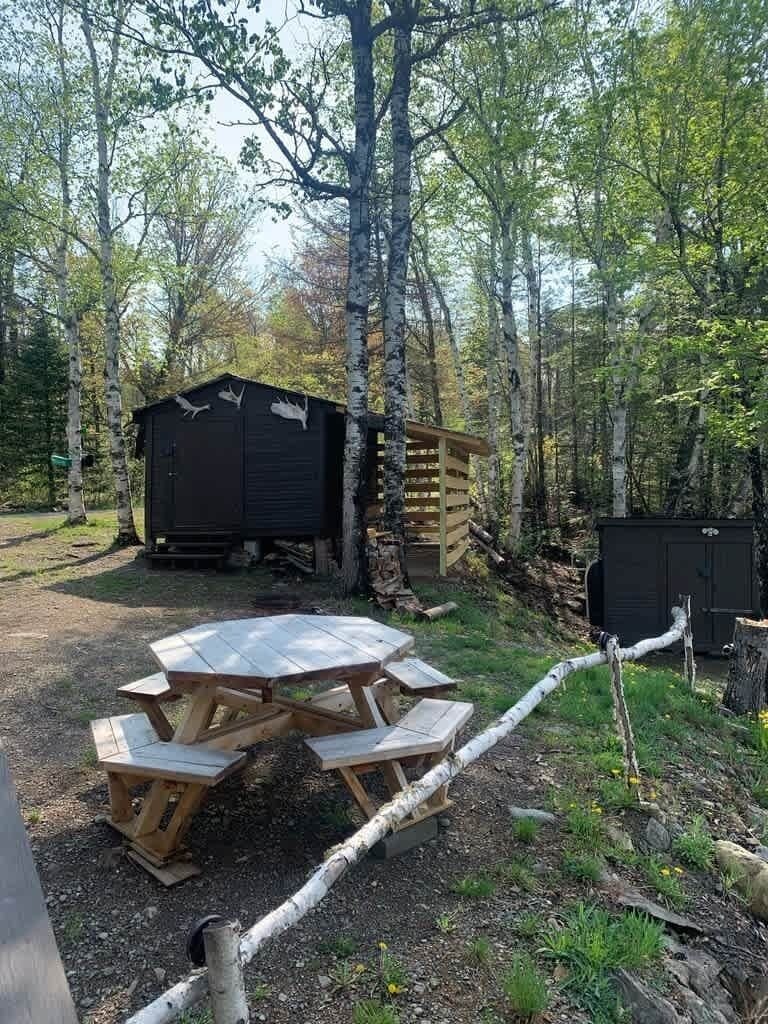Woodshed and Generator/Outhouse