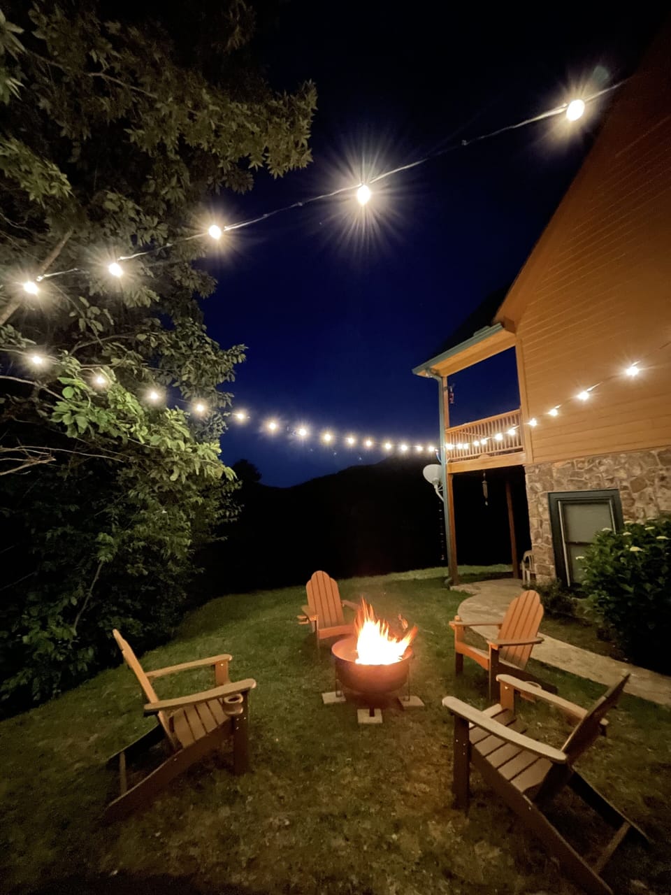 Create memories at our outside firepit