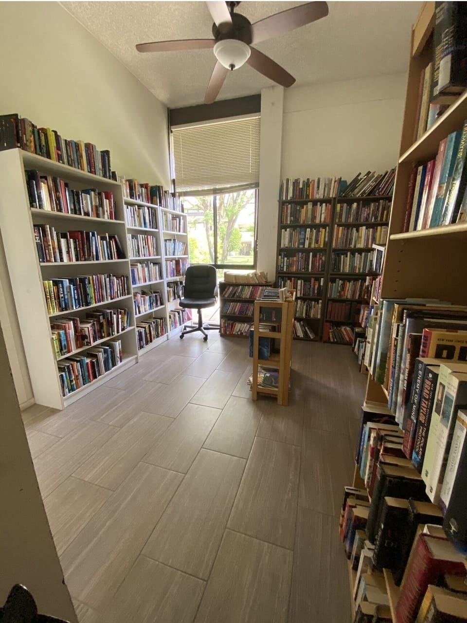 Library in the clubhouse