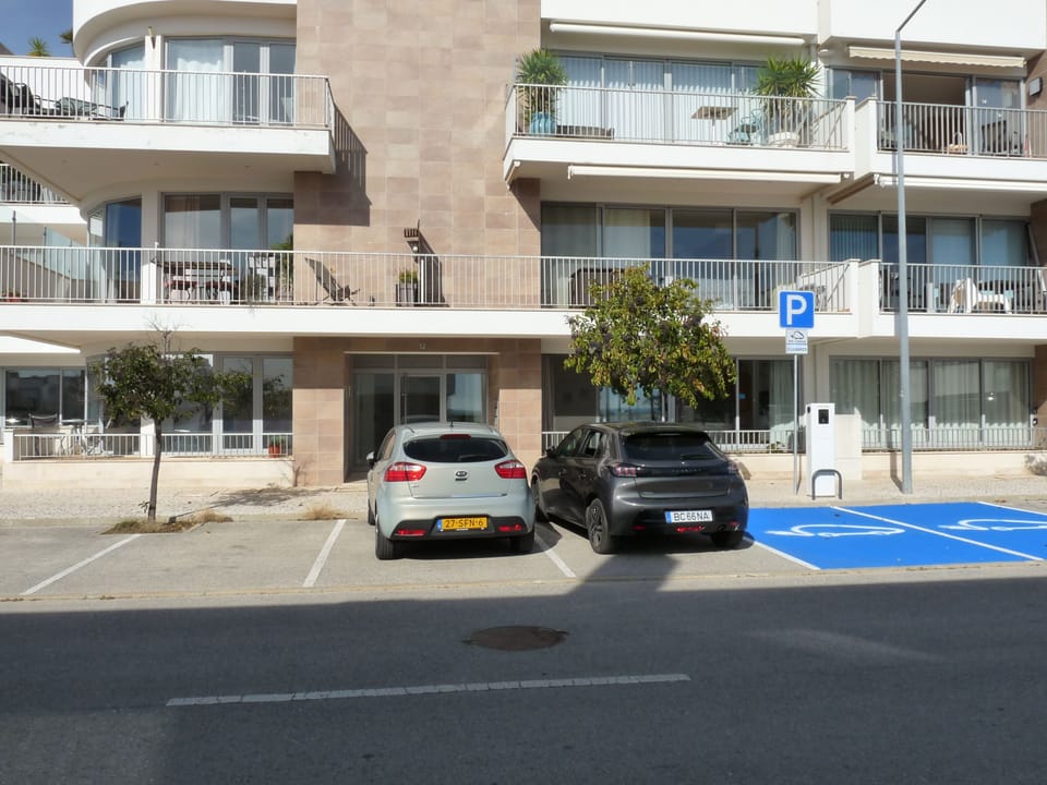 Apartment block 12 front door