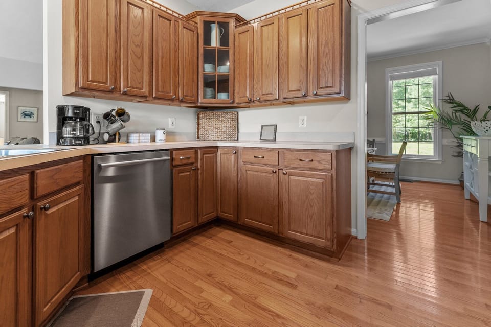 Spacious kitchen