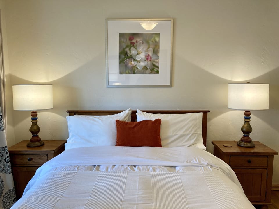 Light filled comfortable bedrooms 