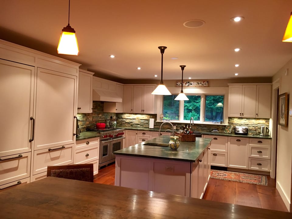 Custom kitchen large enough for multiple chefs