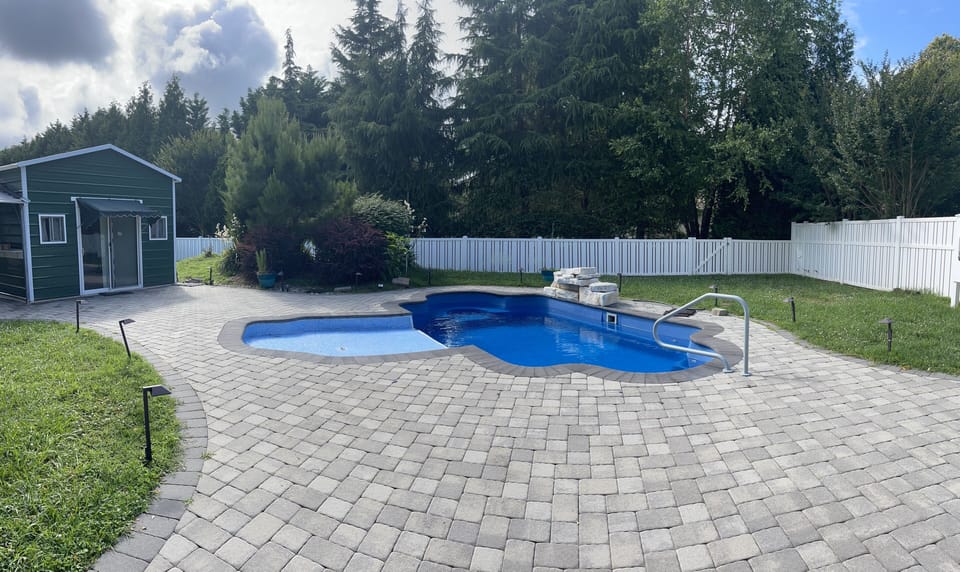Pool deck