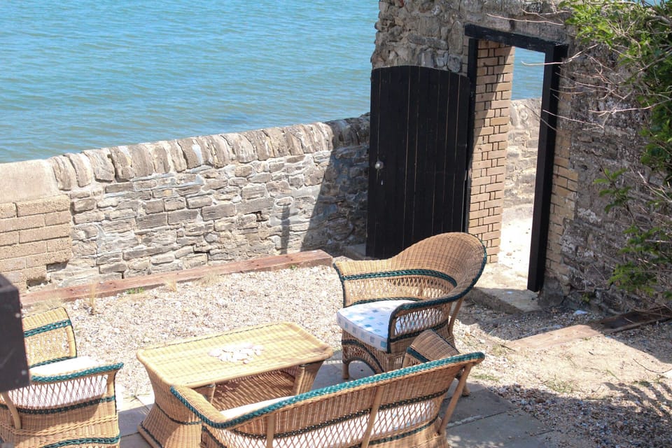 Sea facing outdoor terrace