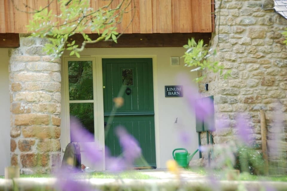 Front door is a split stable door