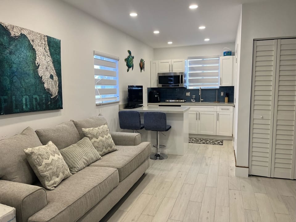 Bedroom 3 w/Queen sleeper sofa, kitchenette and bathroom 