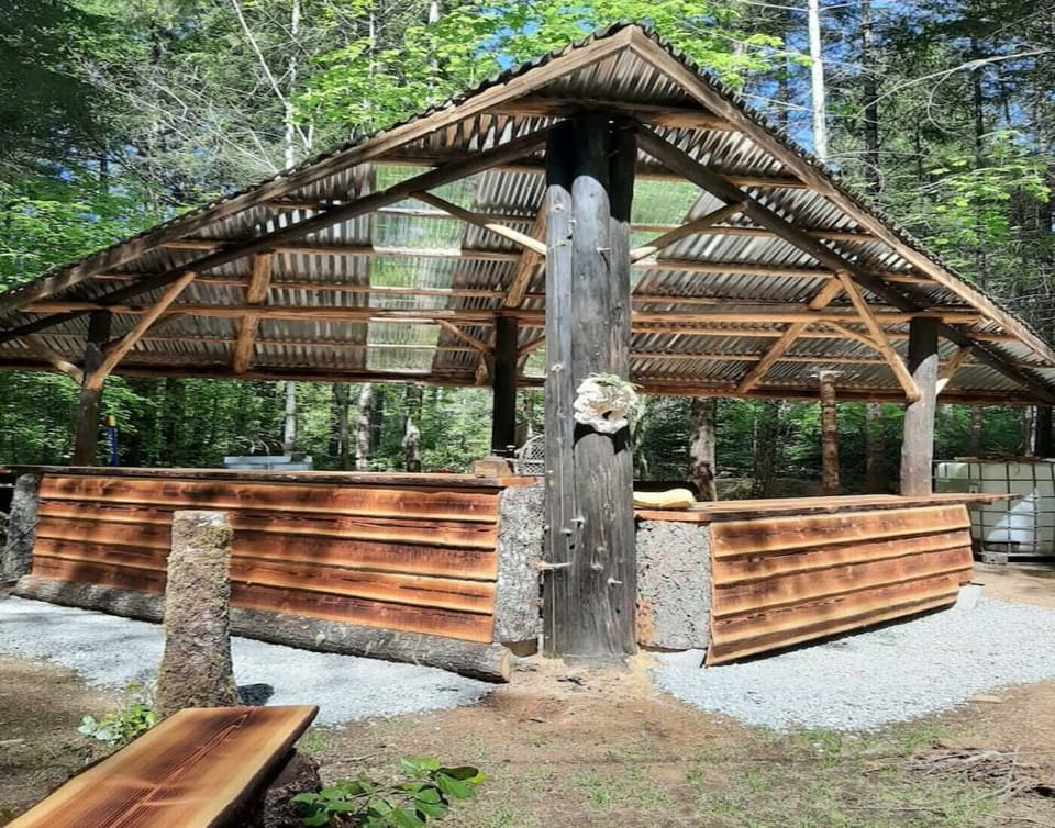 Our hand crafted community kitchen is stocked with most anything you'll need!