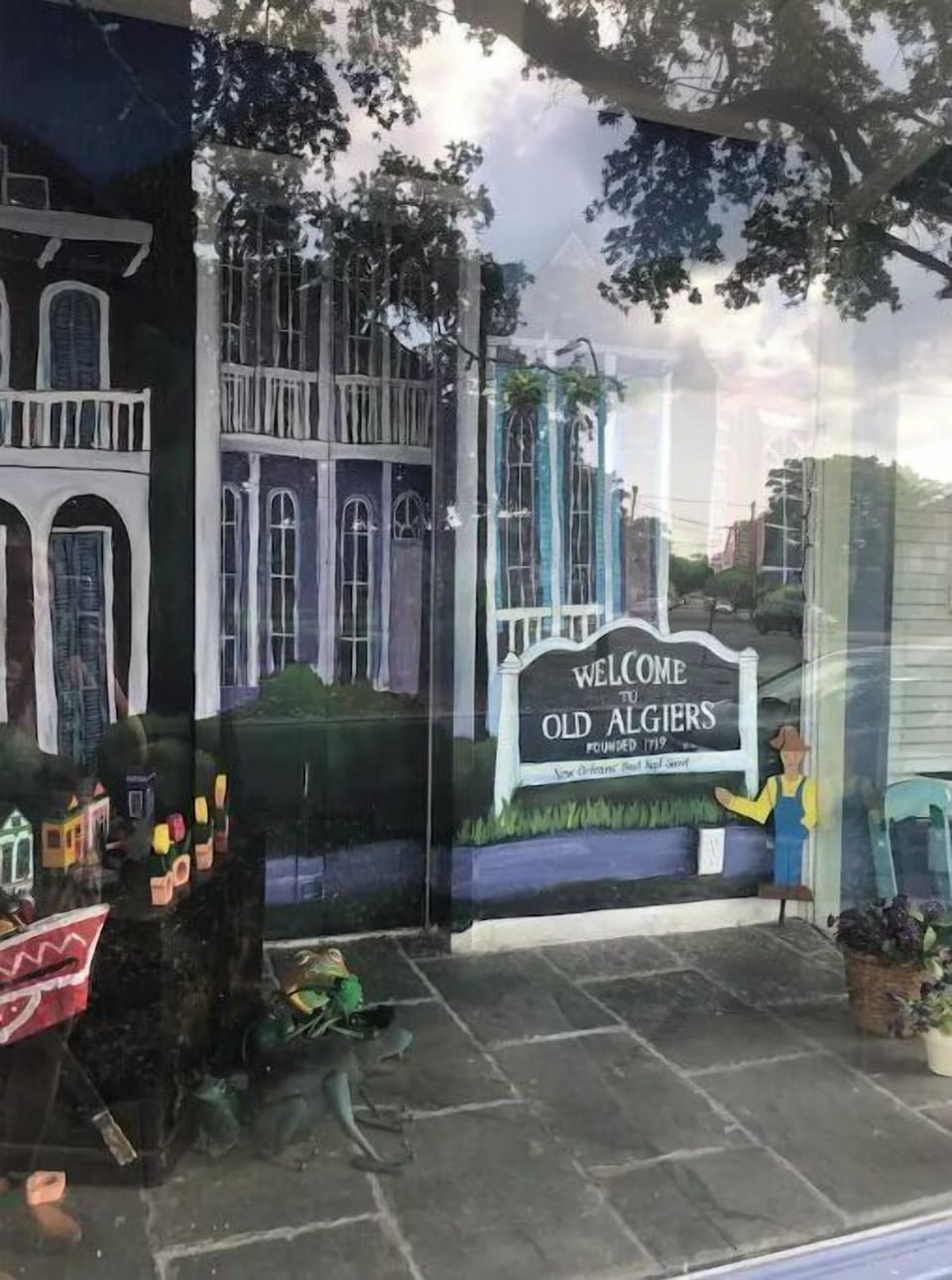 Hand painted murals