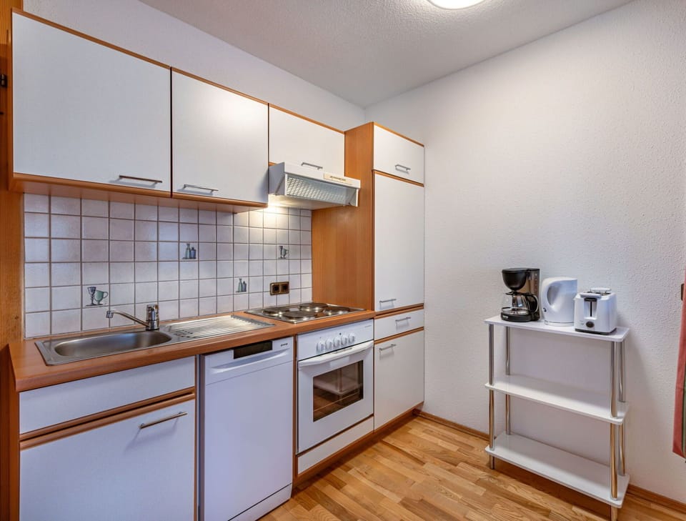 Kitchen, Interior Design, Wood, Major Appliance, Flooring, Countertop, Room, Kitchen Appliance, Floor, Cabinetry