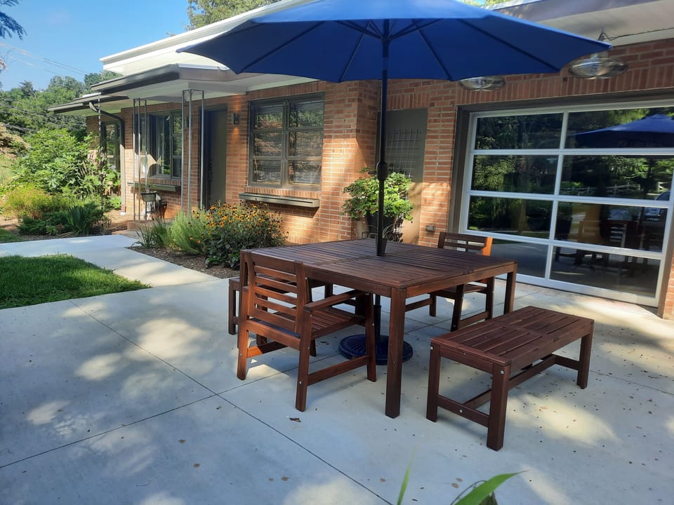 Patio area