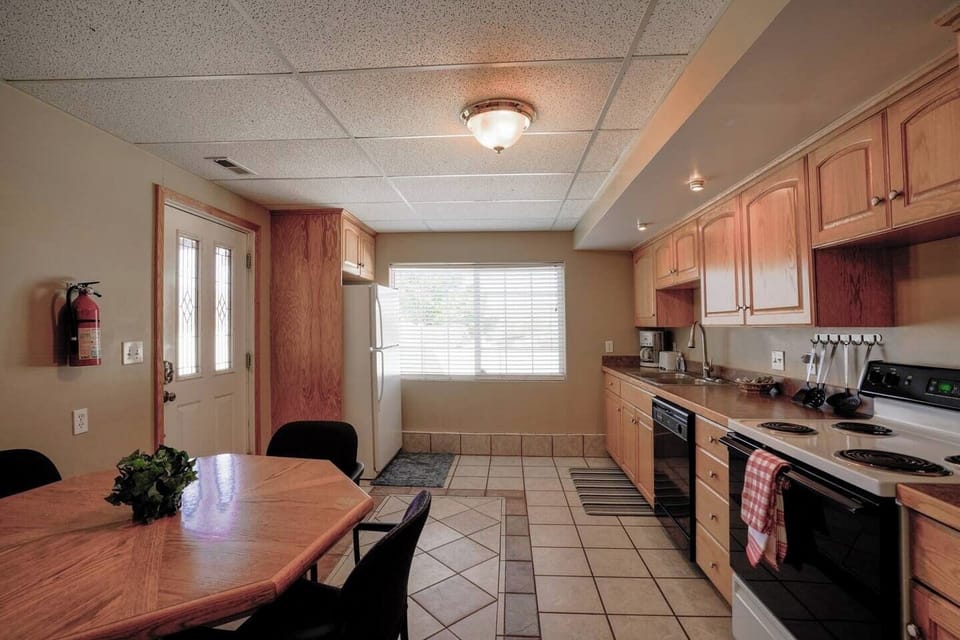 Basement Secondary Kitchen and Dining, with Walk-out Covered Patio