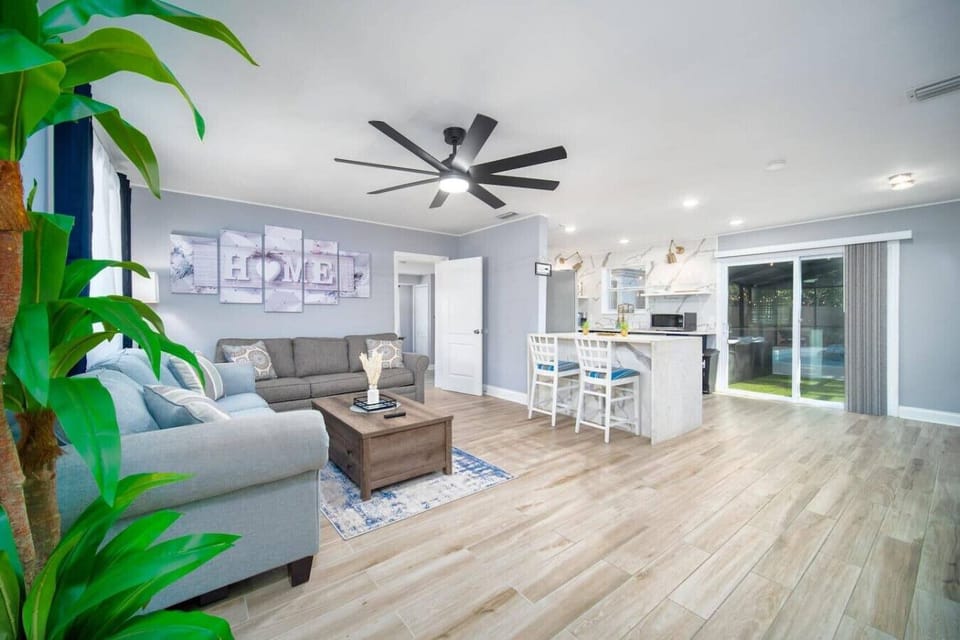 Enjoy this bright and open living space with modern comforts.
