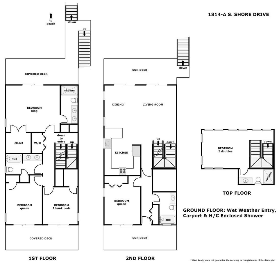 Borders The Beach Floor Plan