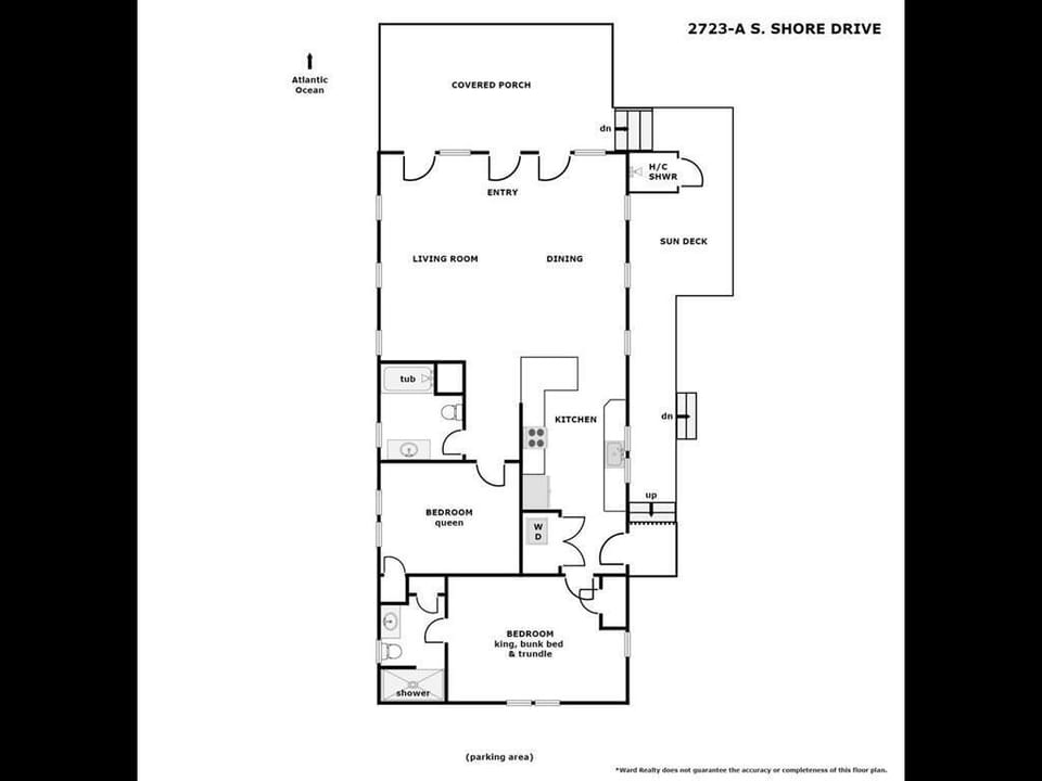 Shoreside Cottage Floor Plan